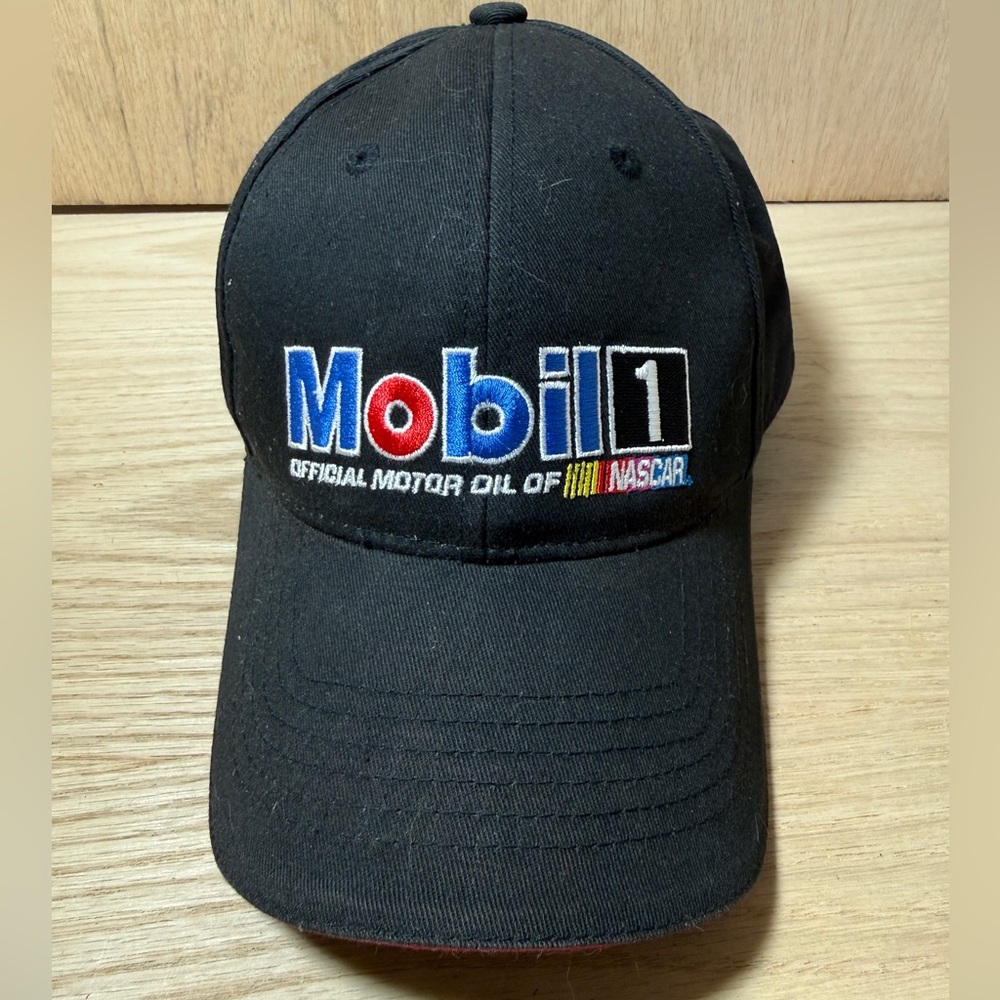 Mens NASCAR Chase Authentics Mobile 1 One Gasoline hat